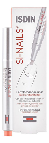Isdin Si-nails Fortalecedor De Uñas Click Pen Plateado