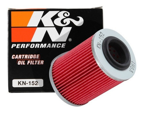 Filtro Óleo K&n Quadriciclo Bombardier 650 Outlander Kn152