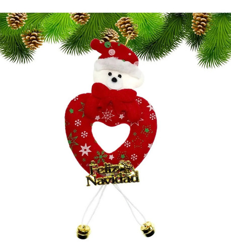 Adornos Navideños Para Arbol Navidad Muñecos Colgantes 8pzs