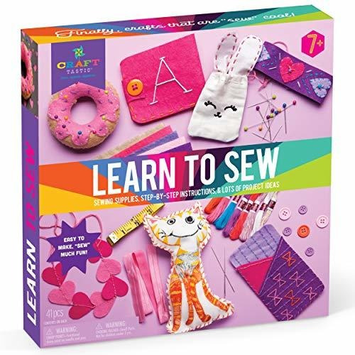 El Kit De Manualidades Craft-tastic Learn To Sew Kit Incluye