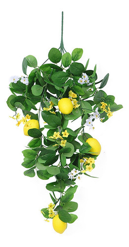 Arranjo De Flores Artificiais Para Decoração De Limão,