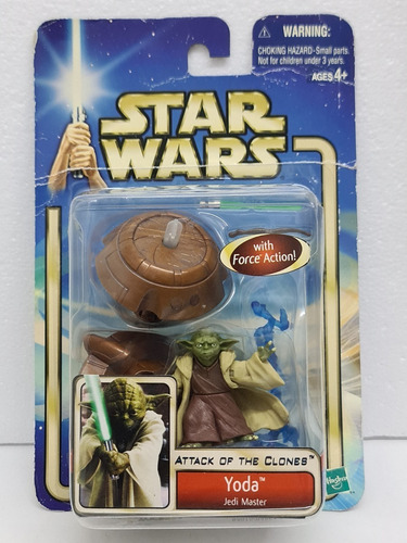 Star Wars Yoda Attack Of The Clones Misrecuerdosmx (Usado)