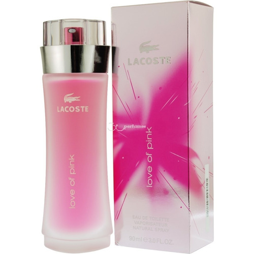 Perfume Love Of Pink Para Mujer De Lacoste Edt 90ml Original
