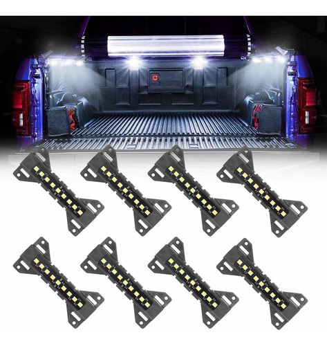 Swatow Juego De 8 Luces Led De 4 X 4 Para Camioneta, Luces D