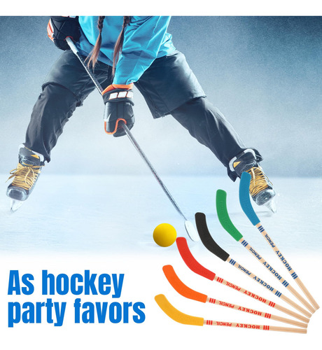 Set Party Favors Noveread Hockey, 72 Unidades, Con Bolsa Par