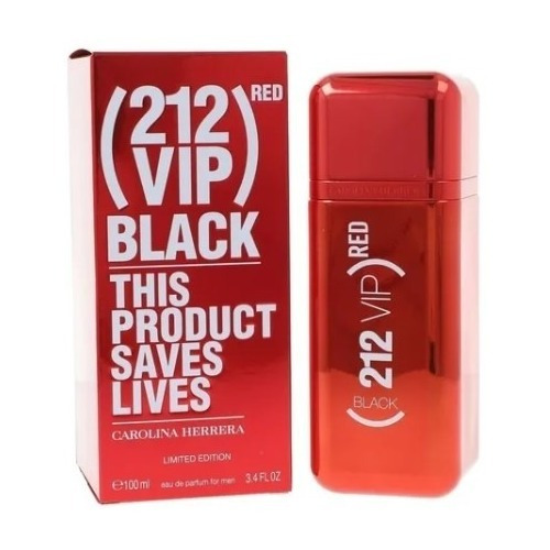 Perfume 212 Vip Red Para Caballeros