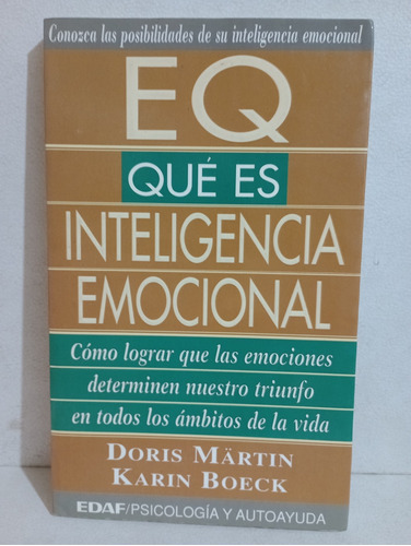 Qué Es Inteligencia Emocional Doris Märtin 