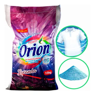 Detergente De 15 Kg Aroma Lavanda Orion