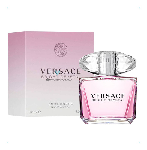 Perfumes Dama Versace Bright Crystal 90ml Mayor Detal