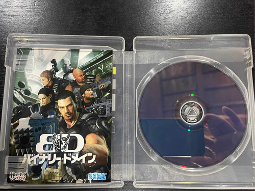 Ps3 Binary Domain Usad0 Japonês Impecável Sa Mm