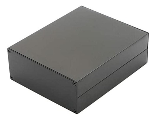 Jiuwu Caja De Aluminio De 4.921 X 2.008 X 5.906 In Caja