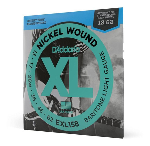 Encord Guitarra .013 D'addario Xl Nickel Wound Exl158