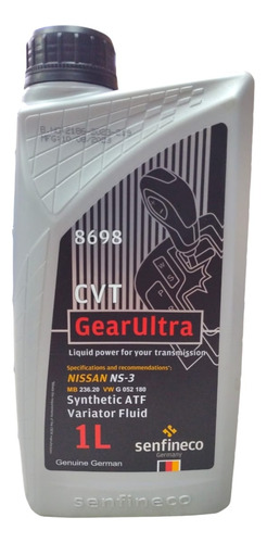 Atf Cvt Ns3 Para Nissan Full Sintético 2 Litros Alemán