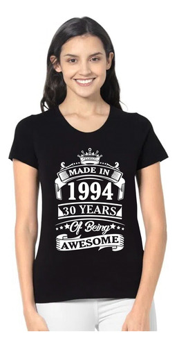 Playera Hecho En 1984 40 Años Siendo Increible / Cumpleaños