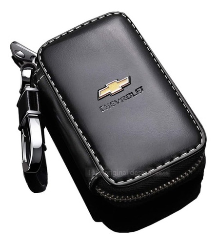 Funda De Cuero Para Llave De Carro - Chevrolet