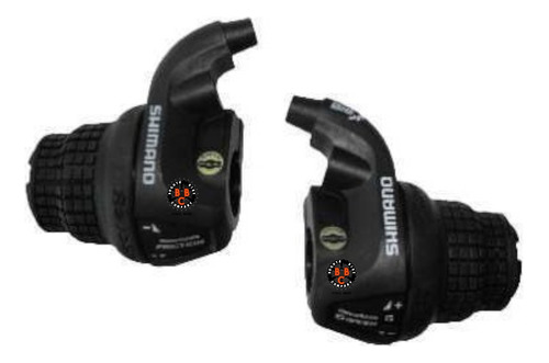 Palancas De Cambios Shimano Revoshift 3x6 Tipo Moto Sl-rs25