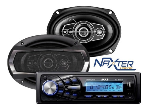 Autoestero B52 Elk-958bt + 2 Parlantes 6x9  700w 