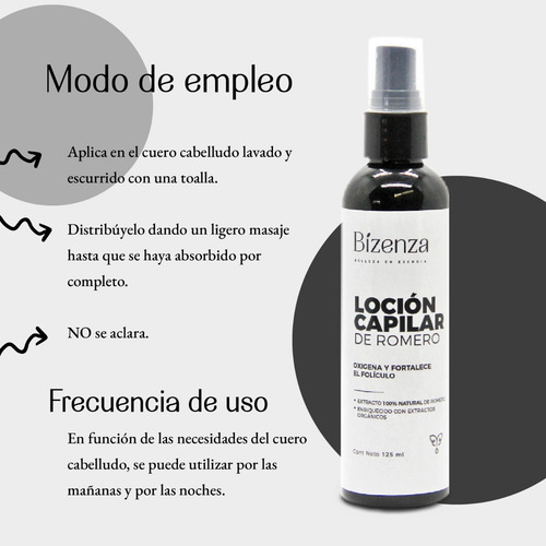 Loción Capilar De Romero 125 Ml