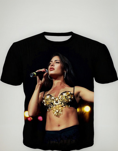 Poleras De Moda De Selena Quintanilla Impresas En 3d