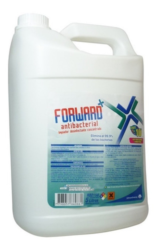 Liquido Desinfectante Antibacterial X5lts Forward(cod. 5089)