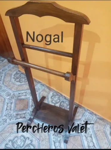 Perchero Valet Pino Pintado