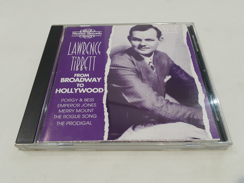 From Broadway To Hollywood, Lawrence Tibbett Cd 1991 Uk Mint