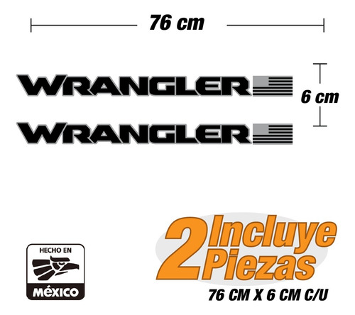 Calcas (2) Rubicon Jeep Wrangler Gladiator Varios Colores