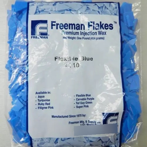 Freeman Flakes Flexible Blue Para Injetoras De Cera