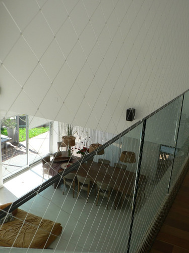 Imagen 6 de 9 de Malla De Seguridad Anticaida Para Balcon, Ventana Y Terraza