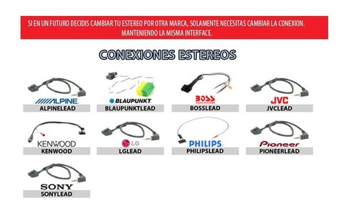 Interface Comando Volante Vw Gol Fox Suran Voyage Vw006