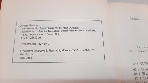Imagen 5 de 7 de Los Cuentos De Horacio Quiroga Diada
