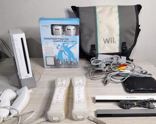 DESBLOQUEADO Nintendo Wii 512MB Standard cor branco - Black Games