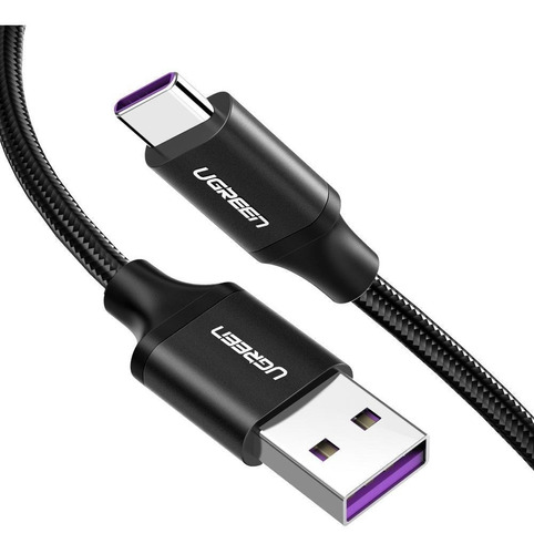 Ugreen Cable Usb-c Tipo C De 5a Trenzado Nylon 40w Huawei 