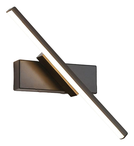 Lámpara De Pared Led Luz Baño Giratoria Luz Lectura Calida