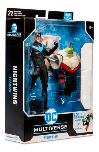 Mcfarlane Build-a 7 Nightwing