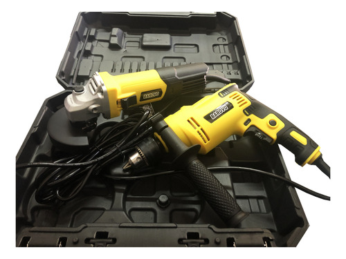 Kit Valija Amoladora Y Taladro Barovo 850w Completo