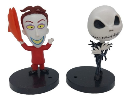 Figura X2 El Extraño Mundo De Jack Jack Skellington Y Lock