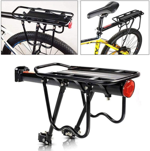 Portaequipajes Malayas Maya Negro Aluminio 50kg Carga Negro