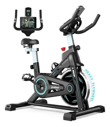 Pooboo Indoor Cycling Bike Workout Bicycle Machine Americano