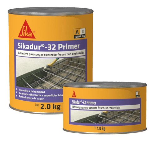 Sikadur-32 Primer Puente Adherencia Expoxi Concreto 1kl