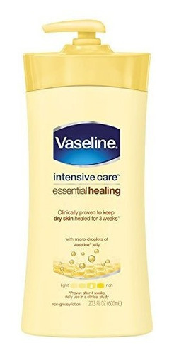 Vaseline Intensive Care Loción Para El Cuerpo, Esencial Cura