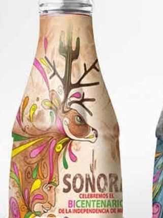 Botella Coca Cola Bicentenario. Estado De Sonora