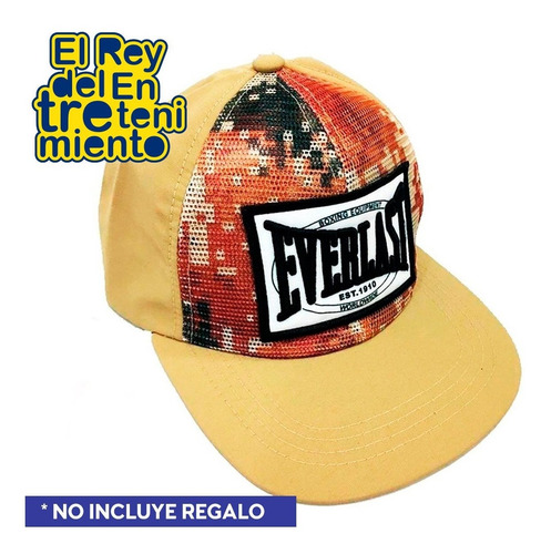 Gorro Con Visera Everlast Vintage Original + Regalo - El Rey