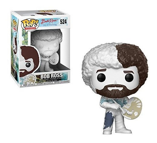 Funko Pop! Bob Ross Diy La Alegría De Pintar Figura 7zcrp