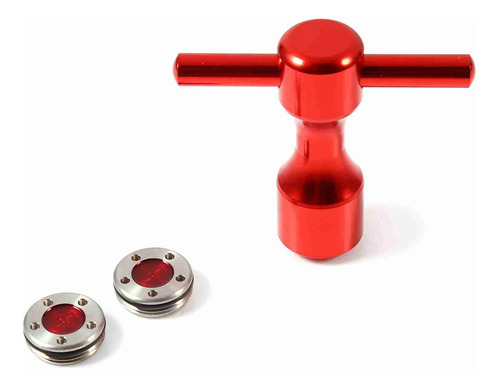 Juego De Herramientas Putter Weight, 2 Unidades, Pesas Rojas