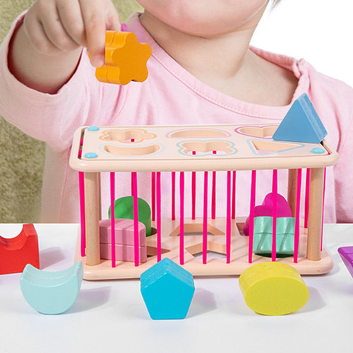 Beads Toy Early Geometry Educativo Rompecabezas Educativo