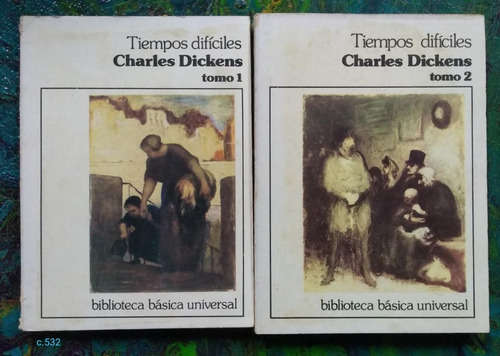 Charles Dickens Tiempos Difíciles 2 Tomos Bb Universal 21 22