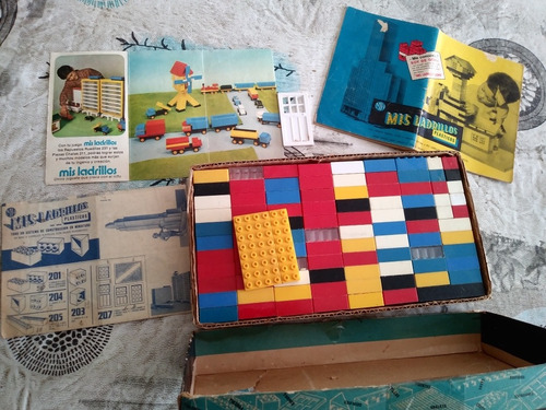 Imagen 2 de 5 de Juego Retro Mis Ladrillos Plásticos