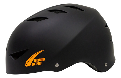 Casco Equis Ocho Black/orange