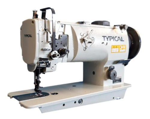 Imagen 2 de 2 de Máquina de coser industrial recta Typical GC0605 blanca